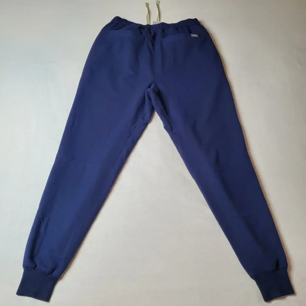 Figs Men's Size M Tansen Jogger Slim-Fit Scrub Pants Blue MXXSW2004S